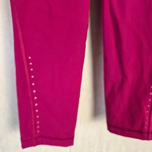 Lululemon Women Swift Speed 2 Legging Luxtreme Magenta Purple Stretch Reflective - Picture 2 of 11